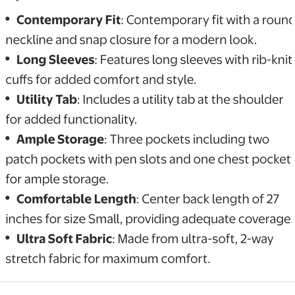 Scrubstar Women's Stretch Snap Warm-up Jacket - Picture 7 of 7